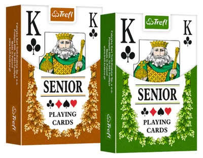 Immagine prodotto di TREFL Carte da gioco 55 foglie Classic Senior