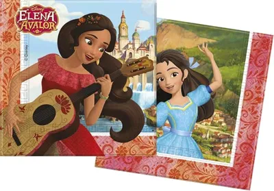 Image de Elena d'Avalor 2lg. Serviettes en papier 33X33cm