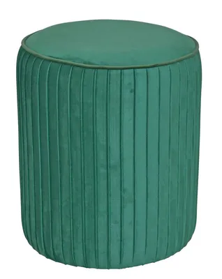 Produktbild von Sitzpouf Pouf Sitzhocker Fußhocker Hocker in Smaragdgrün