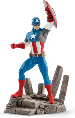 Produktbild von Schleich - Tierfiguren, Captain America; 21503