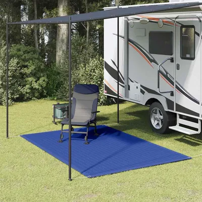 Image de vidaXL Tapis de tente 250x300 cm Bleu