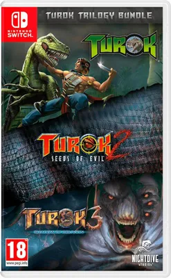 Zdjęcie produktu dla FLASHPOINT Turok Trilogy Bundle NSW, Nintendo Switch, od 17 lat