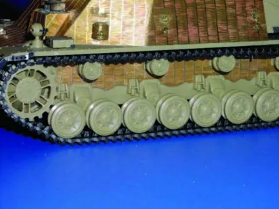 Produktbild von Eduard Accessories Sturmpanzer IV Brummbär SdKfz. 166 Zimmerit Fotoätzsatz 3935420