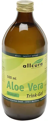 Obrázek produktu pro Allcura Aloe Vera gel na pití, 500 ml roztok