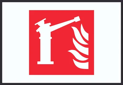 Produktbild von Feuerlöschmonitor Symbol Schild A0 (841x1189mm)