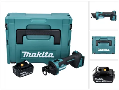 Produktbild von Makita DCO 181 F1J Akku Rotationsschneider 18 V 32000 U/min Brushless + 1x Akku 3.0 Ah + Makpac - ohne Ladegerät