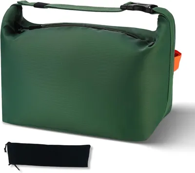 Imagen del producto de Bolsa térmica pequeña, con aislamiento de tres capas, portátil, ideal para alimentos y bebidas