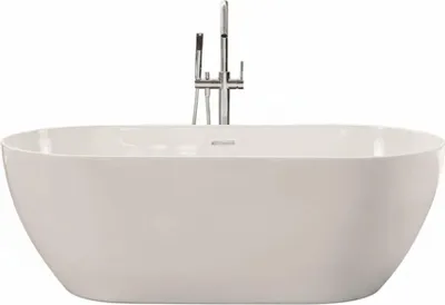 Produktbild von Freistehende Badewanne TRENTO | SANYCCES Weiß 150 cm