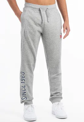 Produktbild von Herren Jogginghose normale Passform VIRKIE Marl Grey/Navy/Red 3XL Lonsdale
