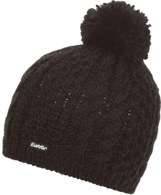 Obrázek produktu pro Eisbär Afra Pompon Beanie Black UNI Lyžařská čepice