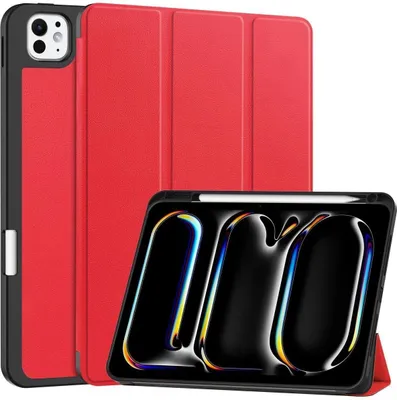 Produktbild von Bizon Case Tab Lizard Apple iPad Pro 11" 5. Generation 2024 rot
