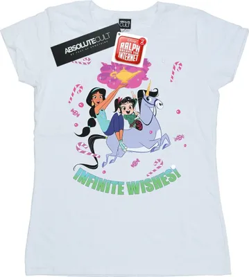 Produktbild von Disney - "Wreck It RalphAnd Vanellope" T-Shirt für Damen BI45003 (S) (Weiß)