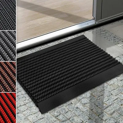 Produktbild von Türmatte Power Brush 40 x 60 cm Bürstenfarbe: Schwarz