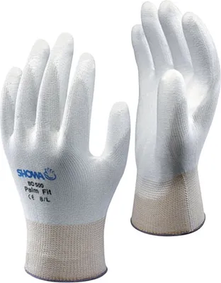 Produktbild von Griffhandschuhe Showa B0500 m Weiß | 10 Stück
