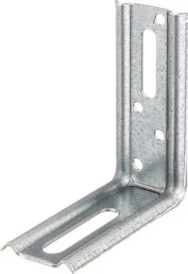 Obrázek produktu pro Spojovací úhelník nastavitelný ražený 80x70x30 mm sendzimirově pozinkovaný