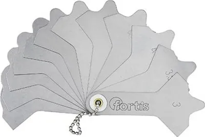 Produktbild von Fortis Schweißnahtlehre 3-12mm