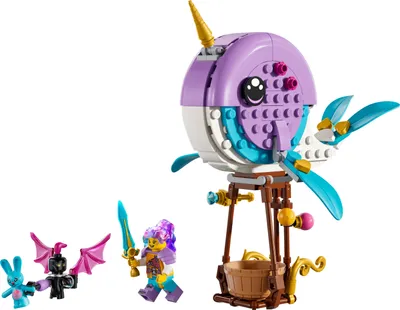 Image de LEGO DREAMZZZ 71472 LEGO DREAMZZZ Izzies Narval Ballon à air chaud (71472)