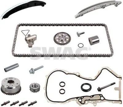 Produktbild von SWAG 33 10 2629 Steuerkettensatz Steuerkette für VW Jetta IV (162, 163, AV3, AV2)