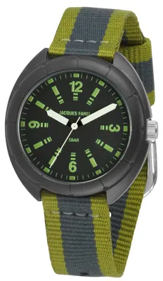 Produktbild von JACQUES FAREL Jugenduhr Armbanduhr Analog Quarz Jungen Kinder Textilband STH 14