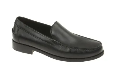 Produktbild von Geox NEW DAMON Herrenschuhe - elegante Slipper - Halbschuhe schwarz Elegant
