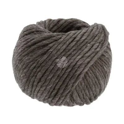 Produktbild von Lana Grossa PER LEI 50 g klassisches Merino-Dochtgarn aus 100 % Merino-Schurwolle (GOTS ) 60 m Farbe 033 - Graubraun