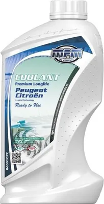 Produktbild von MPM Premium Longlife Citroën/Peugeot Kühlmittel Kühlerfrostschutz 1L Blau Antifreeze Fertigmischung