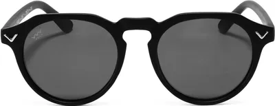 Zdjęcie produktu dla Owalne damskie okulary przeciwsłoneczne Vuch Lansa z czarnym szkłem