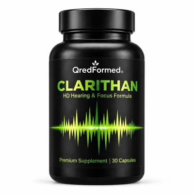 Productafbeelding van CLARITHAN – Dagelijkse ondersteuning voor gehoor, welzijn en voedingsstoffen – 30 capsules