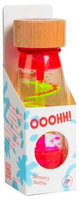Zdjęcie produktu dla Petit Boum – butelka sensoryczna Spiral Pink