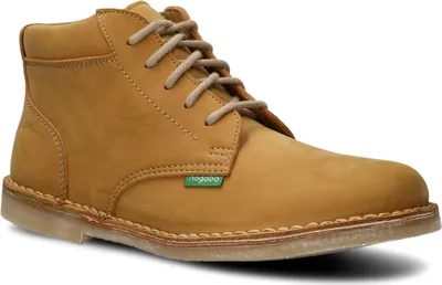 Produktbild von nagaba Boots Herren Stiefel Welourschuhe Leder, Herrenstiefeletten, Gelb, 44