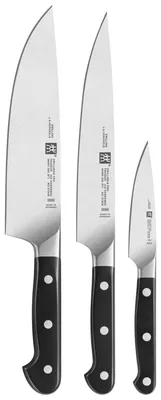Zdjęcie produktu dla ZWILLING 38430-007 ZWILLING Messerset 1x Spick- und Garniermesser (10,0 cm), 1x Kochmesser (20,0 cm), 1x Fleischmesser (20,0 cm)