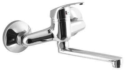 Produktbild von AQUALINE 35 Wandarmatur, flacher Auslauf 160mm, Chrom