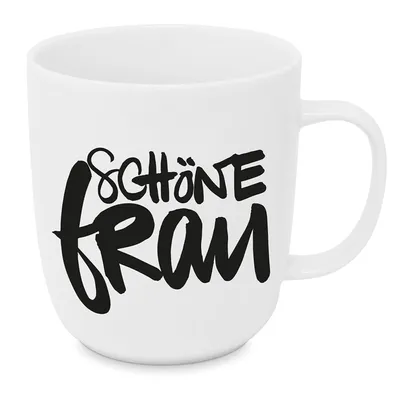 Produktbild von Schöne Frau Porzellan Becher