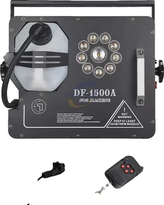 Zdjęcie produktu dla Generator dymu, sterowanie DMX, wysoka wydajność, 220 V, wtyczka UE
