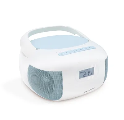 Produktbild von Lecteur CD Céleste Bluetooth, MP3 mit USB-Anschluss, Micro-SD-Karte
