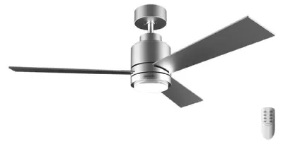 Obrázok produktu pre Cecotec 05837, Domáci lopatkový ventilátor, Nerezová oceľ, Strop, 122 cm, Bezdrôtový, 8 h