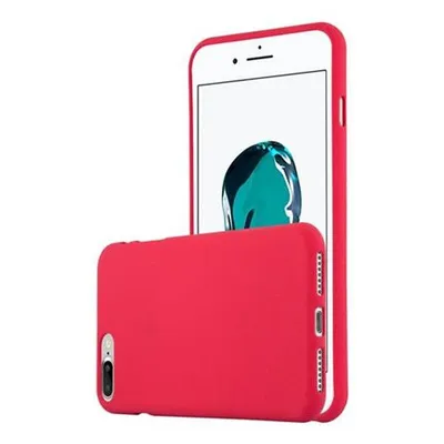 Produktbild von Cadorabo Schutzhülle für Apple iPhone 7 PLUS / 7S PLUS / 8 PLUS Hülle in Rot Handyhülle TPU Etui Cover Case