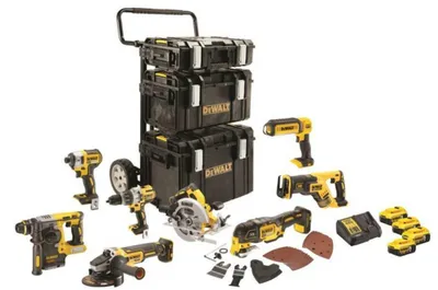 DEWALT Akku-Set Combo 18V DCK623P3 mit 3x 5,0Ah Akkus und 2x DS300 Koffern