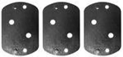 Produktbild von Hörmann Unterlegplatten-Set 3 Stk, Stärke 3 mm, zum Häherlegen des Auflaufbockes