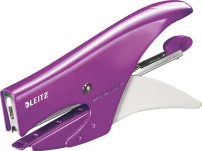 Produktbild von Heftzange Wow Heftleistung 15 Blatt violett Packung mit 5 Stück
