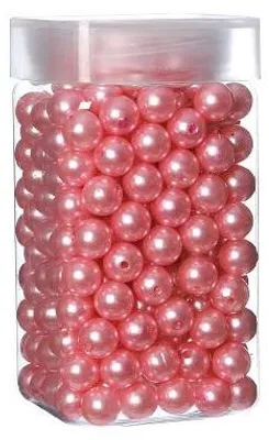 Produktbild von Perlen 12mm Rosa 220 Gramm (1 St.) [IFS-27285]