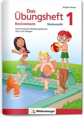 Children playing in a swimming pool, with a book cover in the foreground.