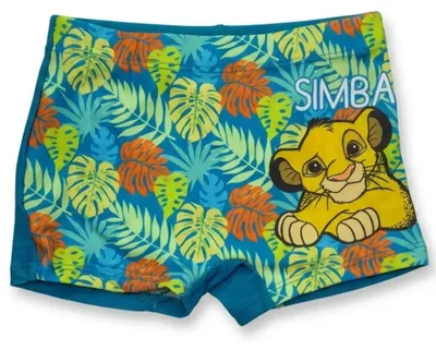 Produktbild von König der Löwen Kinder Badehose Shorts – Blau / 98/104