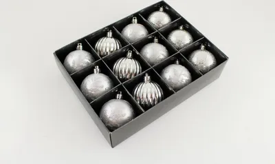 Produktbild von Christbaumkugeln 12 tlg Weihnachtskugeln Baumschmuck Deko Kugeln Weihnachtsdeko