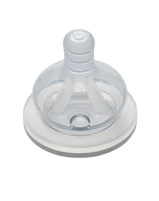 Obrázok produktu pre NIP Cumlík okrúhly, široký, silikónový M, 2ks
