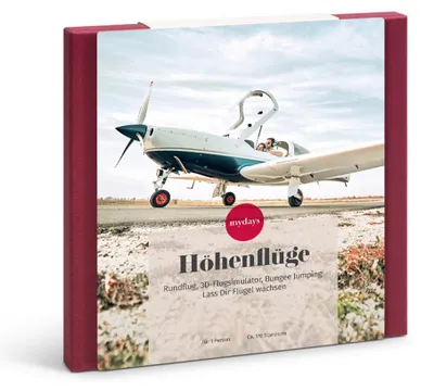 Produktbild von mydays Geschenkbox Höhenflüge; Erlebnis verschenken oder selbst erleben; Gutschein für 1 Person(en)