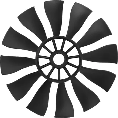 Produktbild von 50mm -kanálový ventilátor 12 lopatek - vrtule -plastové příslušenství pro RC letadla Blackcw