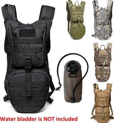 Produktbild von Outdoor-Tasche, Molle-Trinkrucksack, wasserdicht, für TPU-Wasserblase, Radfahren, Wandern, Klettern