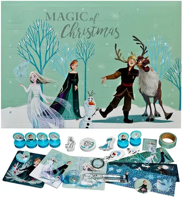Produktbild von Undercover Adventskalender gefüllt Disney Frozen Mit Glitzereffekt FRTW8024