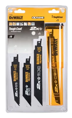 Produktbild von DEWALT Säbelsägeblatt-Set Extreme 8-tlg